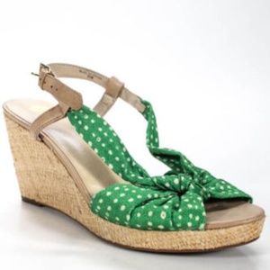 Kate Spade New York Green Wedges